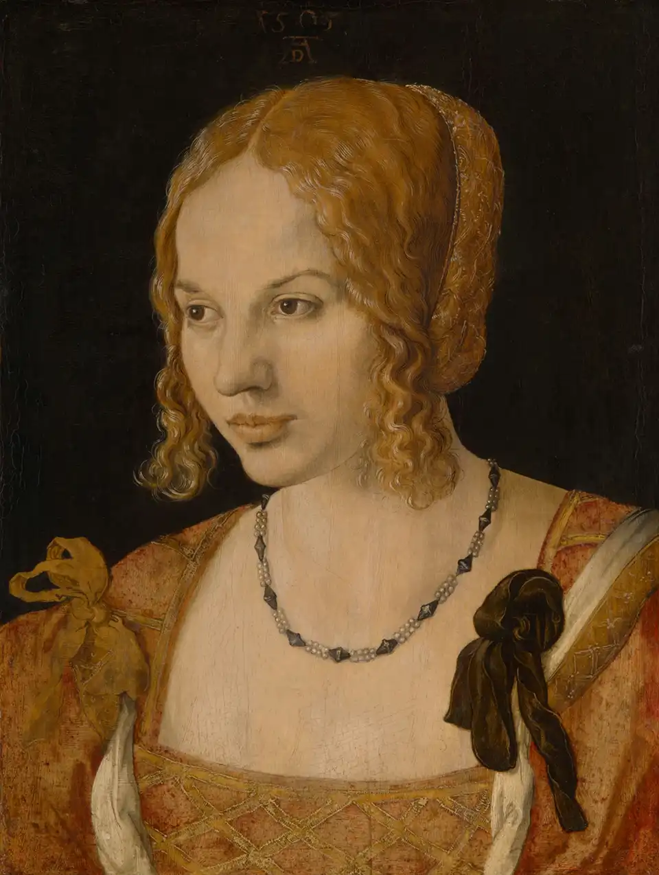 portrait-of-a-young-venetian-woman-painting-by-albrecht-durer portrait-of-a-young-venetian-woman-painting-by-albrecht-durer